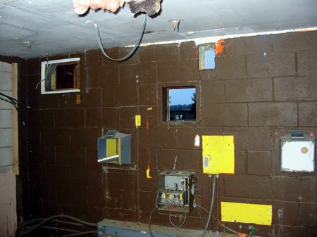 Chippewa Drive-In Theatre - Inside Of Proj Booth - Photo From Water Winter Wonderland